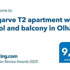 Algarve T2 With Pool And Balcony In Appartement